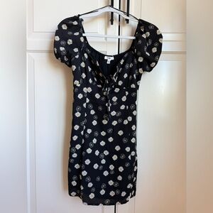 BP Floral Puff Sleeve Dress. Size S.